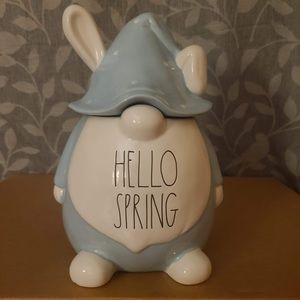 Rae Dunn HELLO SPRING canister